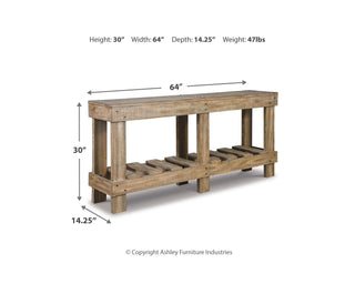 Susandeer Sofa/Console Table
