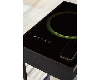 Gemmet Accent Table with Speaker