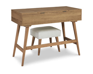 Thadamere Vanity with Stool