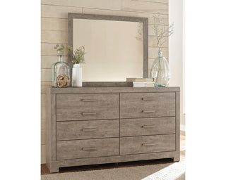 Culverbach King Panel Bed, Dresser, Mirror and Nightstand