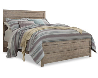 Culverbach Queen Bed with Mirrored Dresser and 2 Nightstand