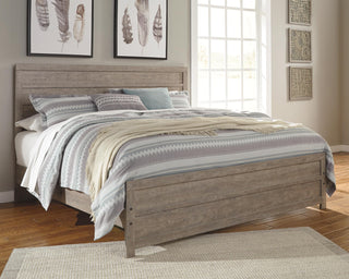 Culverbach King Panel Bed, Dresser, Mirror and Nightstand