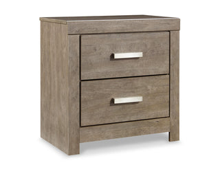 Culverbach Queen Bed with Mirrored Dresser and 2 Nightstand