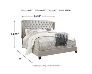 Jerary King Upholstered Bed