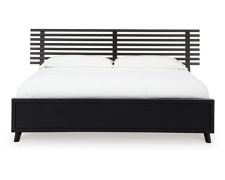 Danziar King Slat Panel Bed