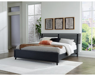 Danziar King Slat Panel Bed
