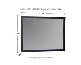 Danziar Bedroom Mirror