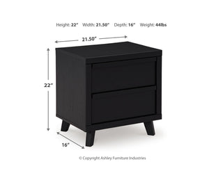 Danziar Queen Panel Bed, Dresser and Nightstand