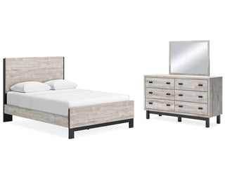 Vessalli Queen Panel Bed, Dresser and Mirror