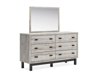 Vessalli Queen Panel Headboard, Dresser and Mirror