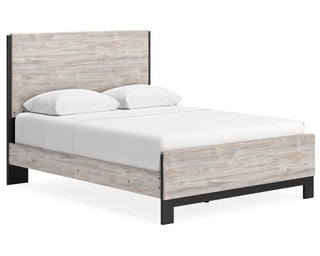 Vessalli Queen Panel Bed and Nightstand