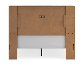 Vessalli Queen Panel Bed and Nightstand