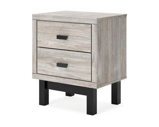 Vessalli Queen Panel Bed and Nightstand
