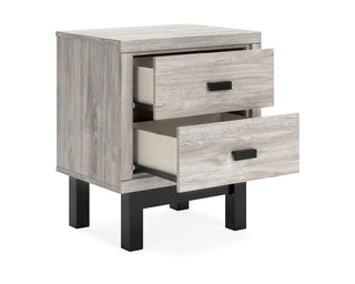 Vessalli Queen Panel Bed and Nightstand