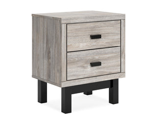 Vessalli Queen Panel Bed and Nightstand