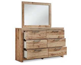 Hyanna King Panel Headboard, Dresser and Mirror