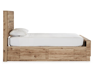 Hyanna Twin Panel Bed with 2 Side Storage