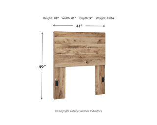 Hyanna Twin Panel Headboard, Dresser and Mirror