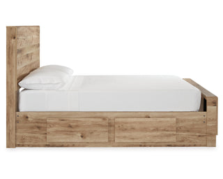 Hyanna Full Panel Bed with 2 Side Storage
