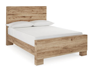 Hyanna Full Panel Bed, Dresser, Mirror and Nightstand