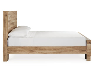 Hyanna Full Panel Bed, Dresser and Mirror