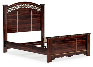 Glosmount Queen Poster Bed