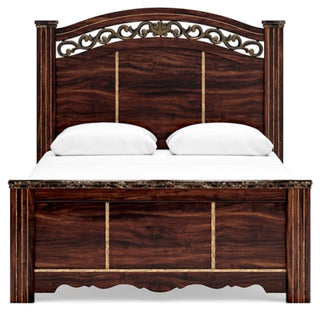 Glosmount Queen Poster Bed