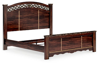 Glosmount King Poster Bed