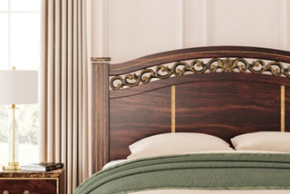 Glosmount King Poster Bed