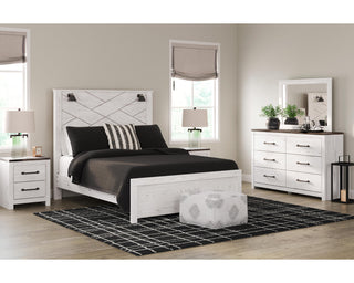 Gerridan Queen Panel Bed, Dresser and Mirror