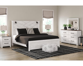 Gerridan King Panel Bed, Dresser and Mirror