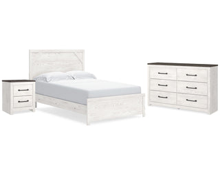 Gerridan Queen Panel Bed, Dresser and Nightstand