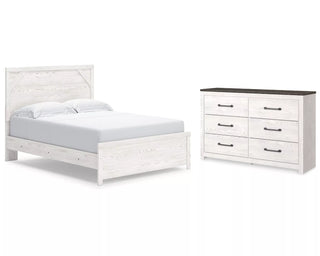 Gerridan Queen Panel Bed and Dresser