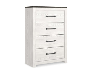 Gerridan King Panel Bed, Chest and 2 Nightstands