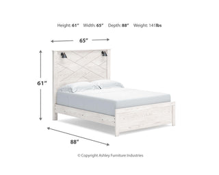 Gerridan Queen Panel Bed, Dresser and Mirror