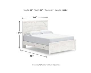 Gerridan Queen Bed with Mirrored Dresser and Nightstand