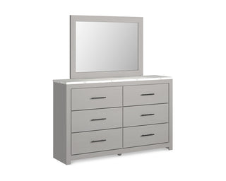 Cottonburg Dresser and Mirror