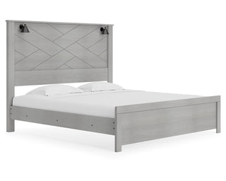 Cottonburg King Panel Bed, Dresser and Mirror