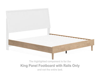 Cielden King Panel Footboard with Rails