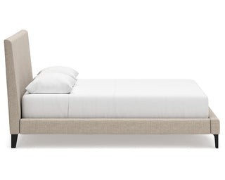 Cielden Queen Upholstered Bed with Roll Slats