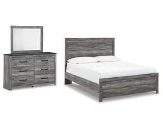 Bronyan Queen Panel Bed, Dresser and Mirror