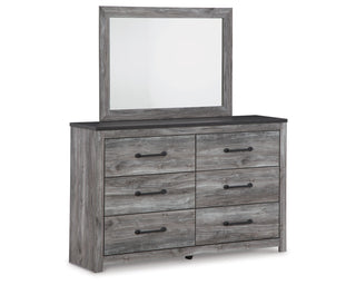 Bronyan Queen Panel Bed, Dresser, Mirror and Nightstand