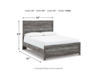 Bronyan Queen Panel Bed, Dresser, Mirror and Nightstand