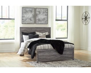 Bronyan Queen Panel Bed, Dresser, Mirror and Nightstand