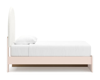 Wistenpine Twin Upholstered Panel Bed with Storage
