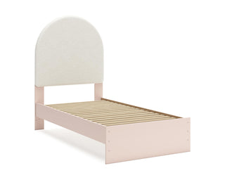 Wistenpine Twin Upholstered Panel Bed