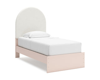 Wistenpine Twin Upholstered Panel Bed