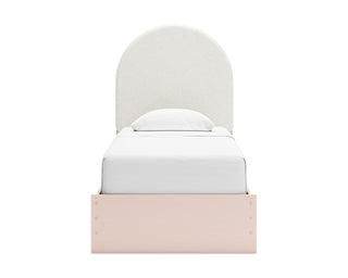 Wistenpine Twin Upholstered Panel Bed