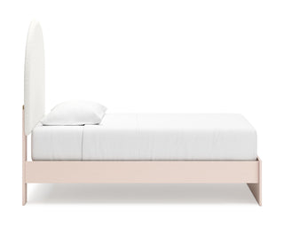 Wistenpine Twin Upholstered Panel Bed