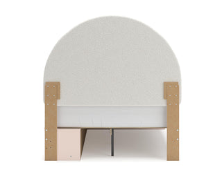 Wistenpine Full Upholstered Panel Bed with Storage
